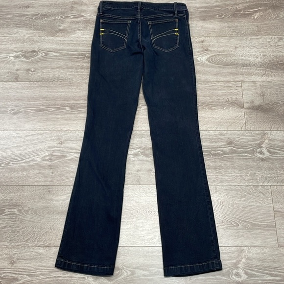 Second Yoga Jeans Mid Rise Straight Leg Dark Wash Stretch Denim 29 - Picture 15 of 16